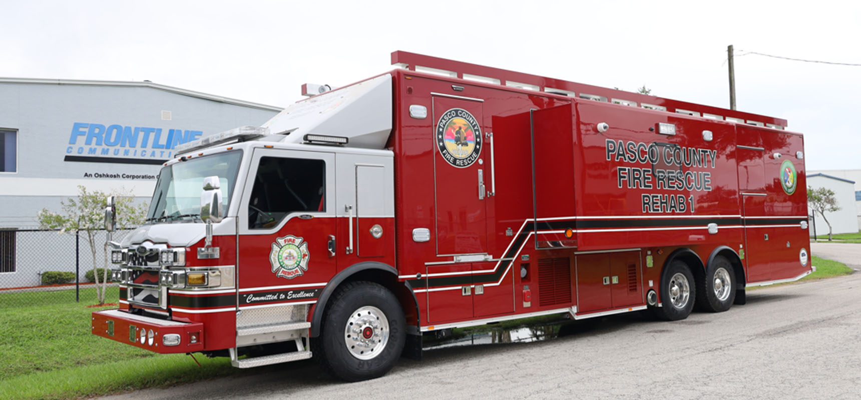 Frontline Communications Secures Order with Pasco County Fire Rescue for  Mobile Rehab Unit and Mobile Decon Unit